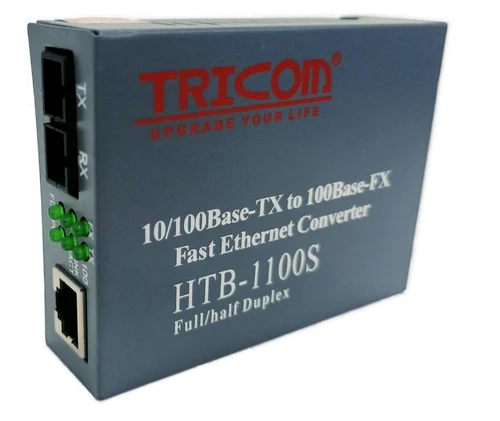 TRICOM Media Converter HTB-1100S- 10/100 Mbps Dual Fiber 4