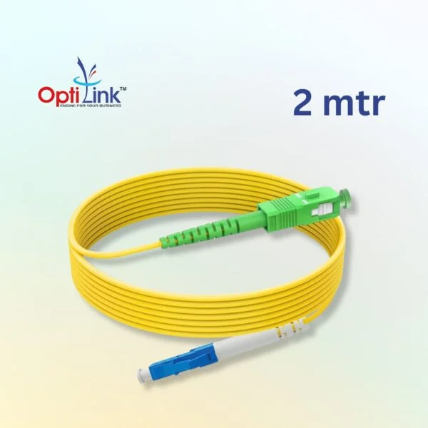 OptiLink OP-FIB SC/UPC-LC/UPC SIMPLEX-SM-3.0mm-PC-2mtr