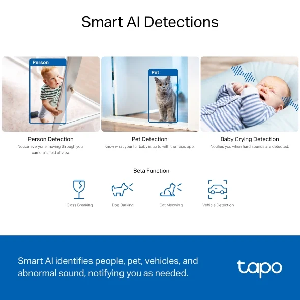 TP-Link Tapo C230 AI Wi-Fi Security Camera 6