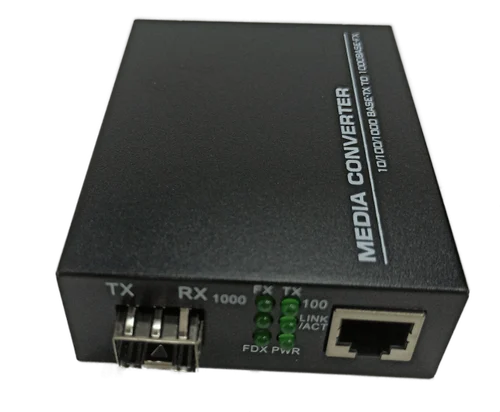 TRICOM 8 RJ45 Gigabit Fiber Media Converter Dual Fiber 2