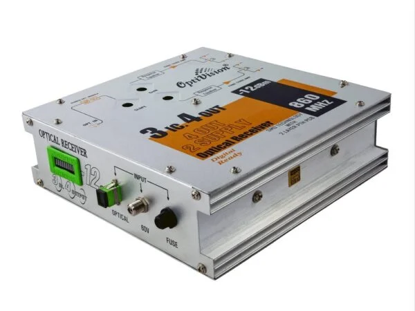Optivison CATV OPTICAL RECEIVER NODE 3IC 4OUT Model 5050 4