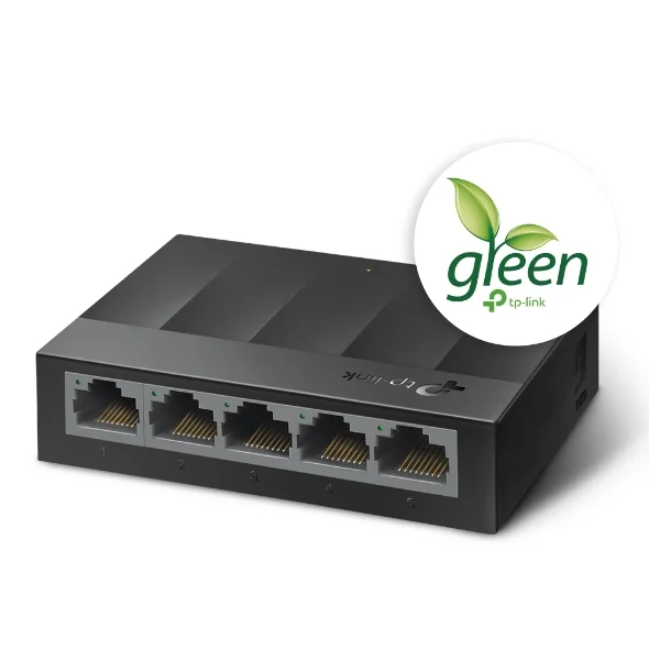 Desktop Switch TP-Link LS1005G 5-Port 10/100/1000Mbps 2