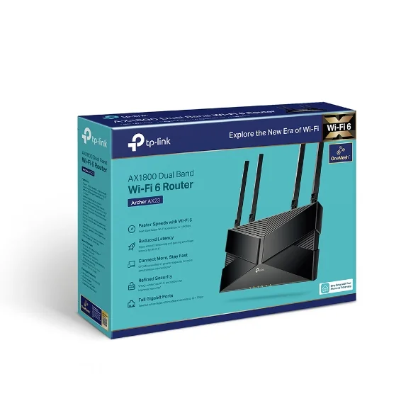 TP-Link Archer AX23 AX1800 Dual-Band Wi-Fi 6 Router 6