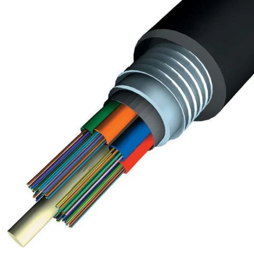 Optical Fiber Cable 6 core Armoured Fiber 7mm Optical fiber Cable