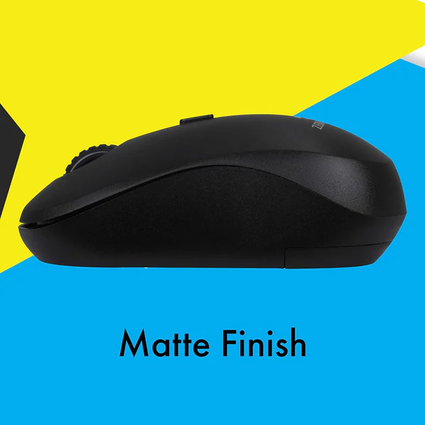 ZEBRONICS Zeb-Bold Wireless Mouse – 2.4GHz, 1600 DPI, 4 Buttons 3
