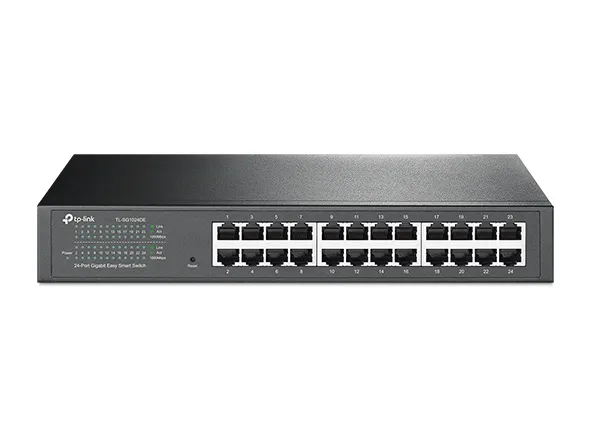 TP-Link TL-SG1024DE – 24-Port Switch with Gigabit Speed, VLAN, QoS, IGMP Snooping & Energy-Efficient Design
