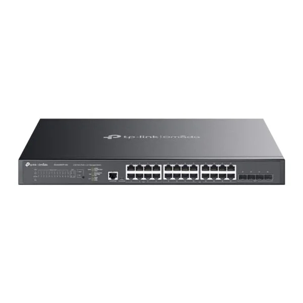 TP Link TL-SG3428XPP-M2 JetStream 24-Port 2.5GBASE-T and 4-Port 10GE SFP+ L2+ Managed Switch with 16-Port PoE+ & 8-Port PoE++TP Link TL-SG3428XPP-M2 JetStream 24-Port 2.5GBASE-T and 4-Port 10GE SFP+ L2+ Managed Switch with 16-Port PoE+ & 8-Port PoE++