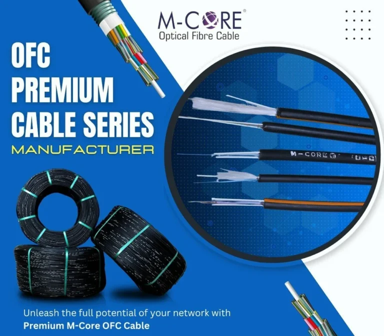 Optical Fiber Cable M-core 2 Core FTTH Drop cable