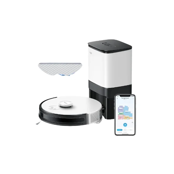 Robot Vacuums Tapo RV30 Plus New LiDAR Navigation Robot Vacuum & Mop