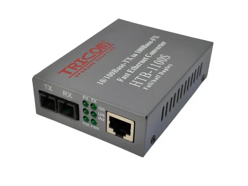 TRICOM Media Converter HTB-1100S- 10/100 Mbps Dual Fiber