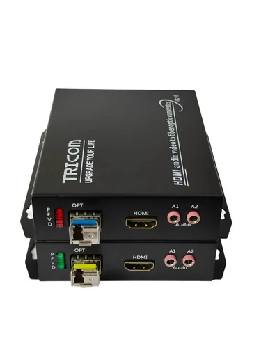 TRICOM HDMI TO FIBER 1080P with Bidirectional Audio 2