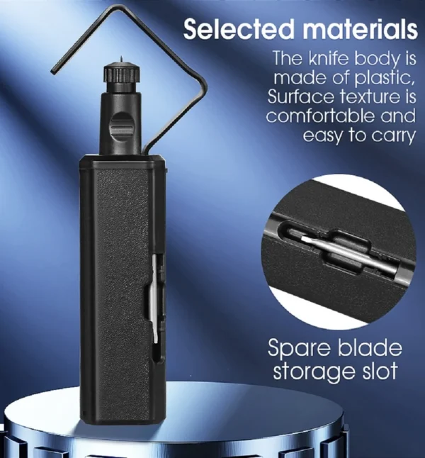Fiber Optical Stripper Tool – 19–40MM Longitudinal & Transverse Cable Opener 3