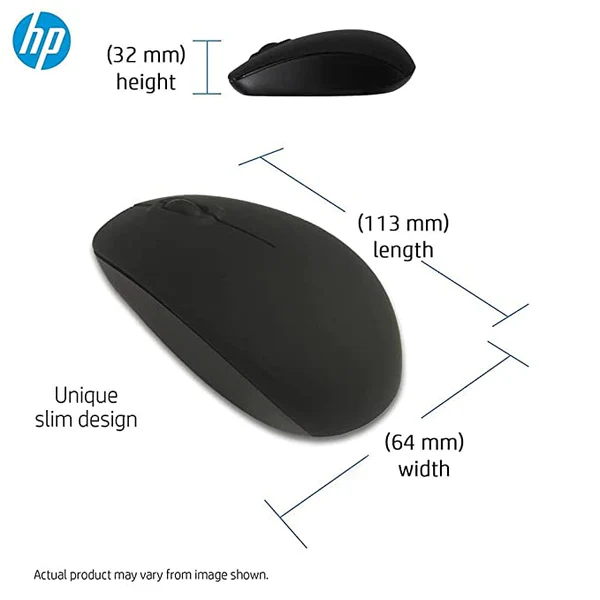 P W111 Wireless Optical Mouse | 1200 DPI | 2.4GHz Ergonomic Design 5