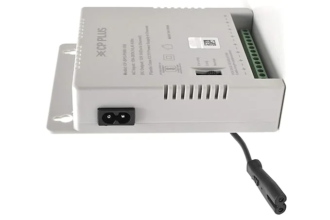CP PLUS CP-DPS-PD08V3-12D 8 Channel Power Supply – 12V DC Output, CCTV Camera Power Distribution Box, Metal Enclosure, Overload & Short-Circuit Protection 2