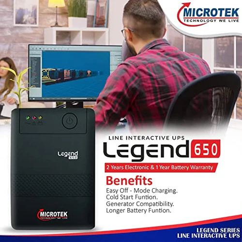 MICROTEK Legend UPS 650 – Reliable Power Backup Solution 3