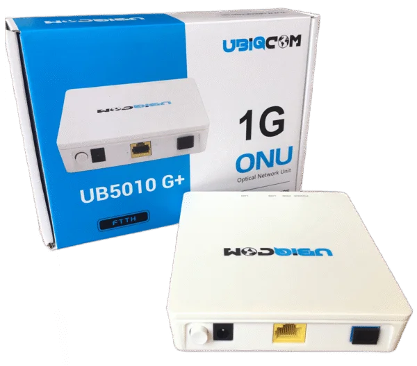 UBIQCOM UB5010 G+ GPON ONU | 1GE Port | Dual-Mode EPON/GPON Support | FTTH ONU 2