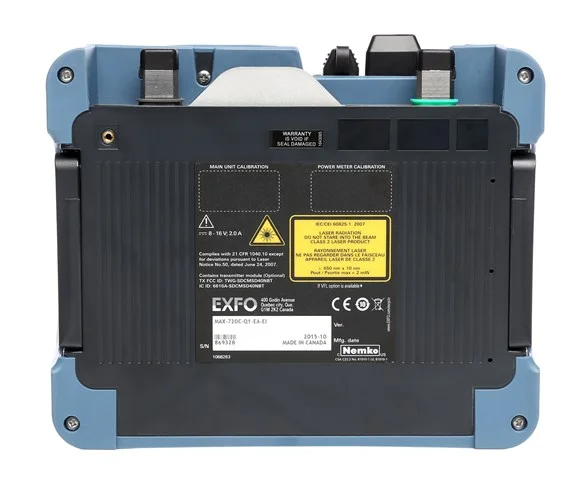 EXFO MaxTester 720C – Advanced Access OTDR for Singlemode & Multimode Fiber Testing 4