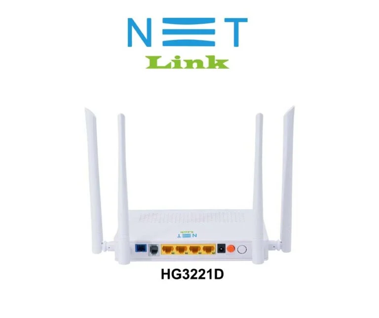 NETLINK HG3221D Dual Mode GPON/EPON WiFi Router (4GE+1POTS+1USB+AC WiFi)