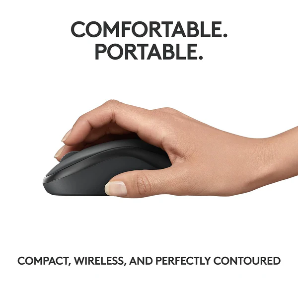 Logitech M240 Silent Bluetooth Mouse – Compact, Wireless, Portable, 18-Month Battery 4
