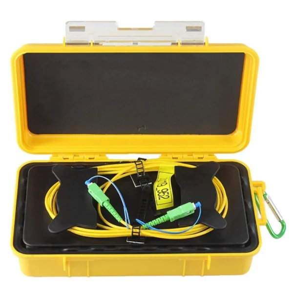 Fiber Ring OTDR Launch Cable – Single Mode SC/APC to SC/APC