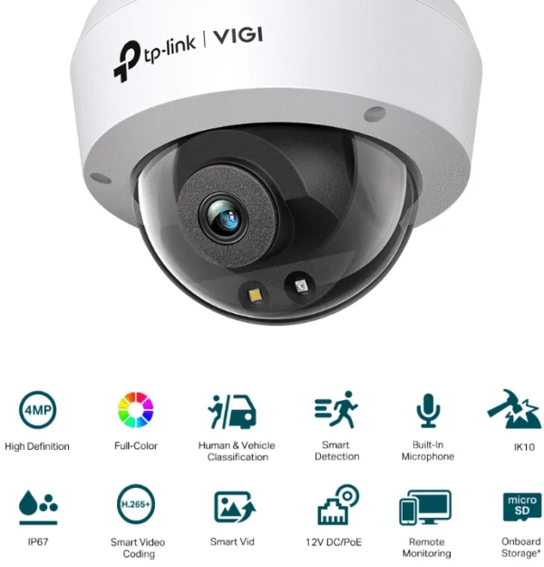 CCTV-Camera Tp-link VIGI C240 4mm 4MP 2