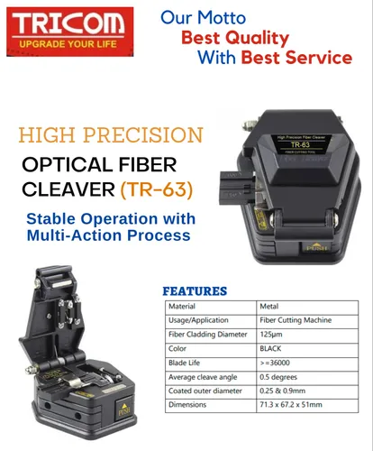 TRICOM Optical Fiber Cleaver TR-63