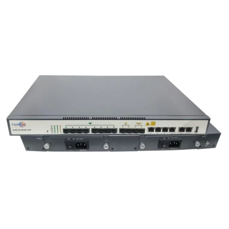FIBERSOL GPON OLT – 8 Port L3 OLT with Compact Pizza-Box Design 2
