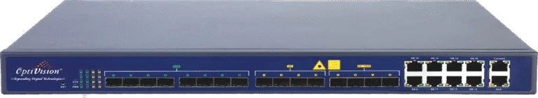 Optivision 8 PON Port Layer3 GPON OLT Fully Loaded Dual Power Supply (OV-GO-08)