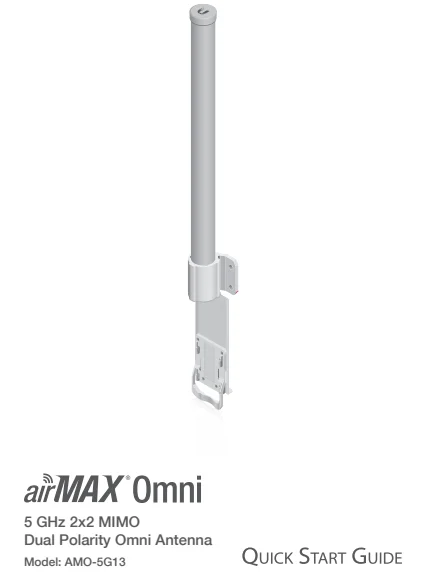 Ubiquiti Antenna AMO-5G13 – airMAX 5GHz 13dBi Omni 2×2 MIMO Antenna