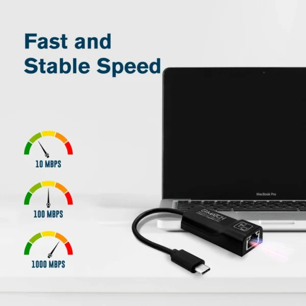 MATCH LB-LINK USB Type-C to RJ45 Adapter 2