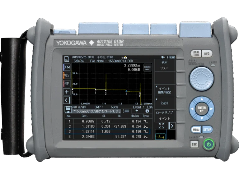 YOKOGAWA AQ1210 OTDR – Mid-Range Optical Fiber Tester