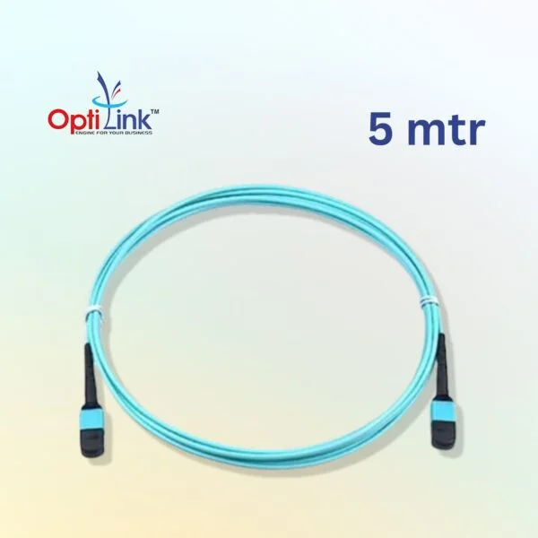 Optilink PATCH CODE MPO(F)/MPO(F) Patch Cord 3.0mm OM3 – 5mtr 3