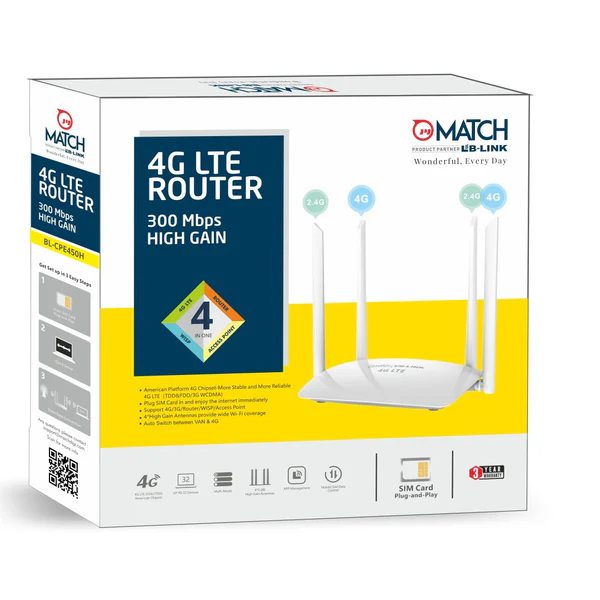 Match LB-Link BL- CPE450H 4G Router 5
