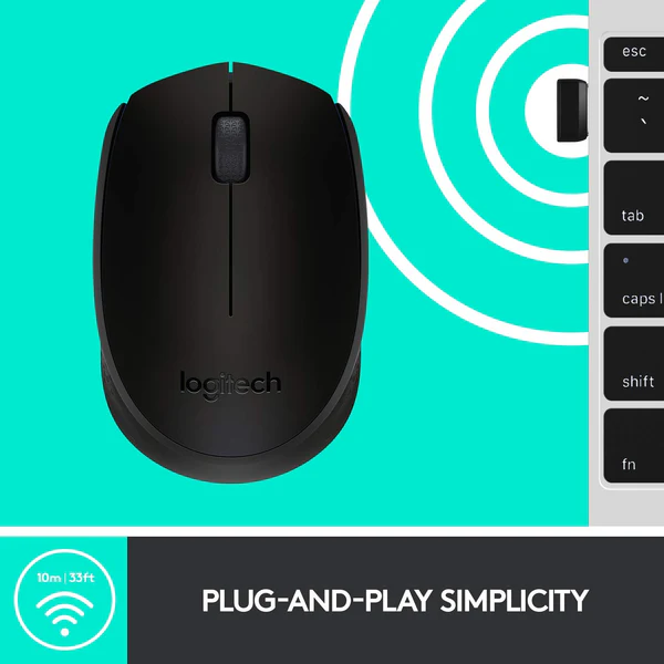 Logitech M170 Wireless Mouse – 2.4GHz USB Connection, 33-Foot Range 5