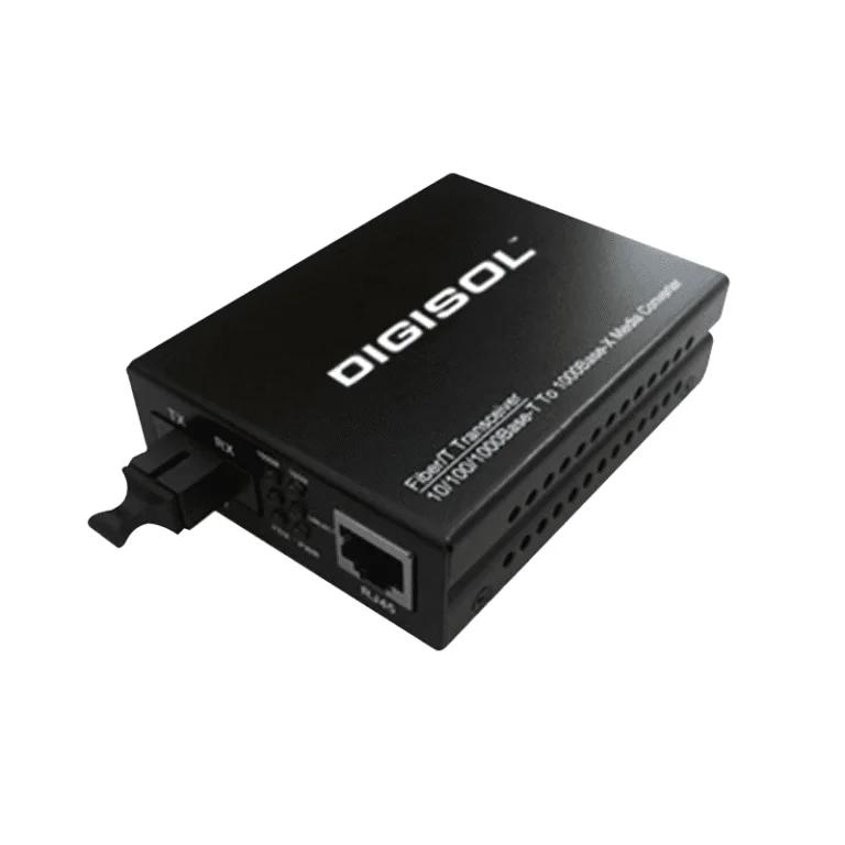 Digisol DG-MC6123P – 1000Base-FX 802.3af/at PoE Media Converter