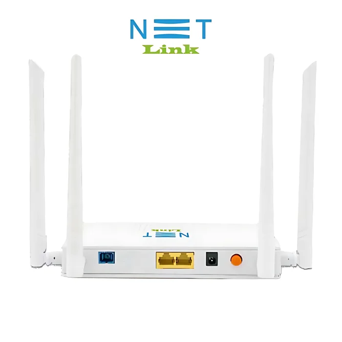 NETLINK V2802DAC XPON WiFi Router (2GE + WiFi5) – Dual Mode FTTH ONU with Realtek Chipset