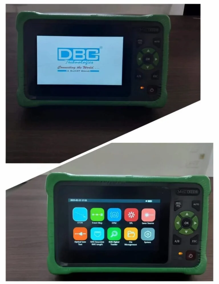 DBC NK4500 Mini OTDR | 80km Range Fiber Tester | 1310/1550nm Dual Wavelength | Touchscreen Optical Time Domain Reflectometer 2