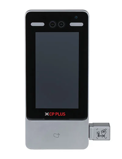 CP PLUS CP-UTA-MF2075 Face Recognition Access Controller – Biometric Access Control Terminal with Card, Face & Password Authentication, Touchscreen Display