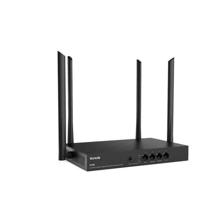 Tenda W18E AC1200 Gigabit Enterprise Wireless Router, 2