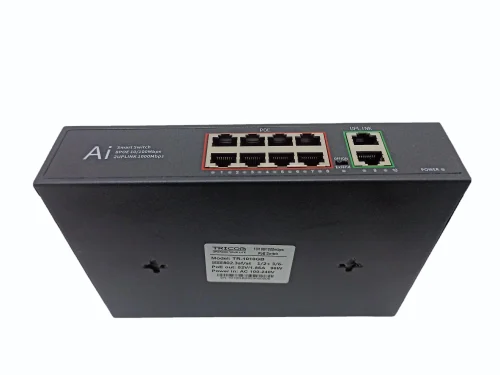 Tricom POE Switch 8+2 Uplink Giga POE Switch 4