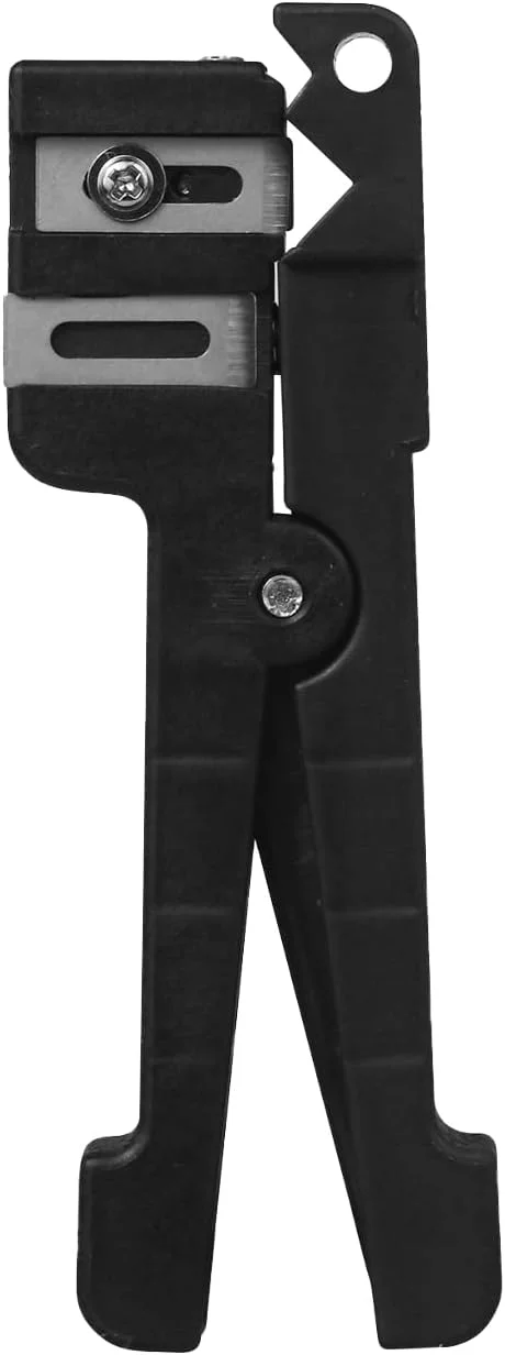 Fiber Optic Cutter Tool 45-165 Coax Cable Stripper Fiber Optical Buffer Tube Jacket Stripper Coaxial Cable Crimper Universal Wire Stripper