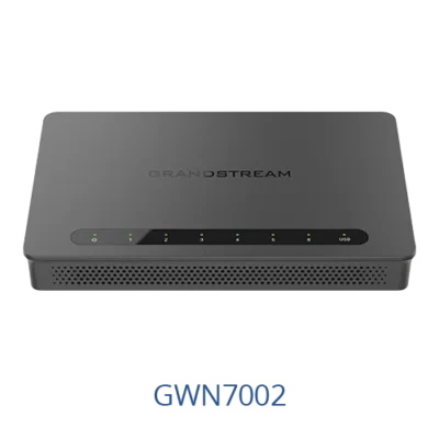 Grandstream GWN7002 Gigabit VPN Router (Multi-WAN, Dual-Core, 2.2Gbps Throughput)