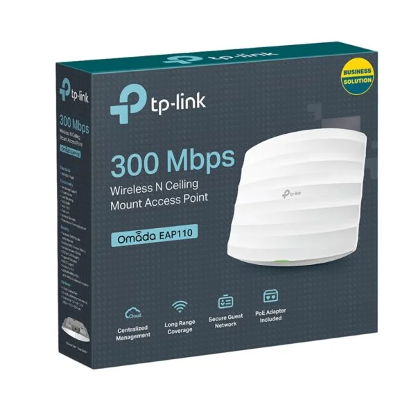 TP-Link EAP115 Indoor | 300Mbps Wireless N Ceiling Mount Access Point 5