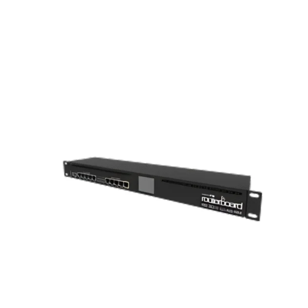Mikrotik RB3011UiAS-RM | 10x Gigabit Router with SFP, USB 3.0, LCD & PoE-Out | 1U Rackmount 2