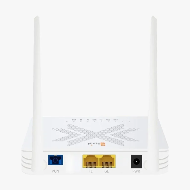 Maxxtek EC2120X N300 GPON ONT | 300Mbps Single Band Router with 4 Ports & WPA2 Security 2