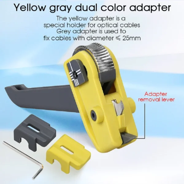 Fiber Optic stripper 0-25mm fiber optic cable opener 6