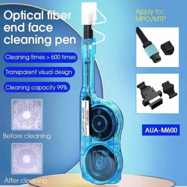 FACE Cleaning Pen Cable – MPO/MTP Fiber Optical Face Cleaner, 600+ Uses 3