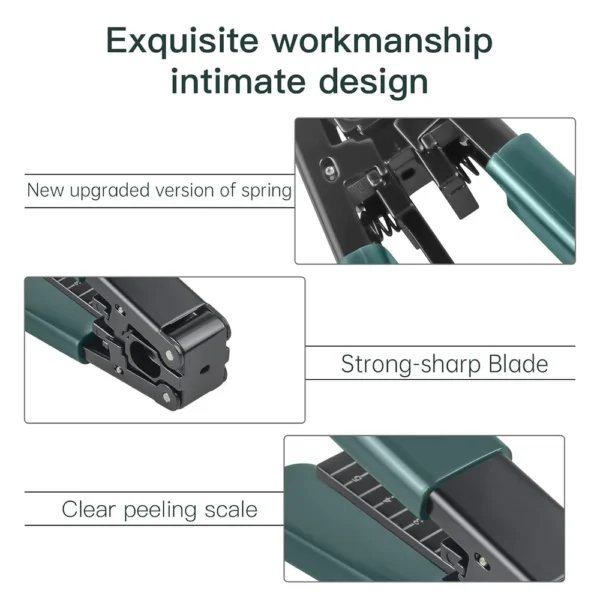 Optical Fiber Cable Stripper Stripping Tool 5