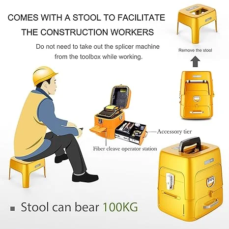 Signal Fire Splicing Machine AI-9 – 6 Motor Core to Core Alignment, Fully Automatic 2