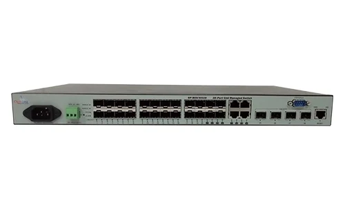 Optilink OP MEN 99328 20-Port GbE (100M/1G)SFP + 4 TP/(100/1G) SFP Combo + 4-Port 1G/10G SFP+ L2 Plus